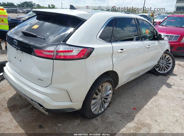 2FMPK4K98RBB19112 2024 FORD EDGE White Trasero derecho