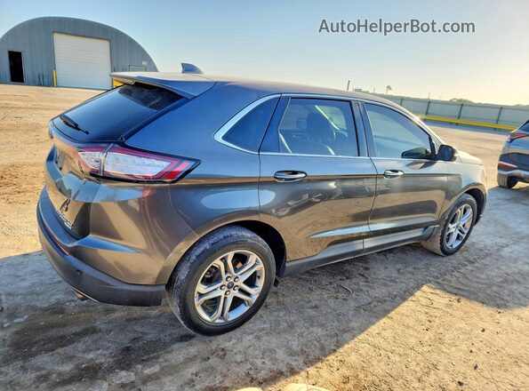 2FMPK4K99GBB06849 2016 FORD EDGE Gray Tył prawy