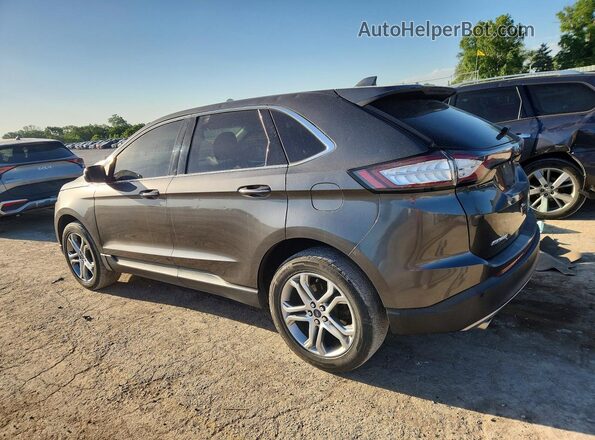 2FMPK4K99GBB06849 2016 FORD EDGE Gray Tył lewy