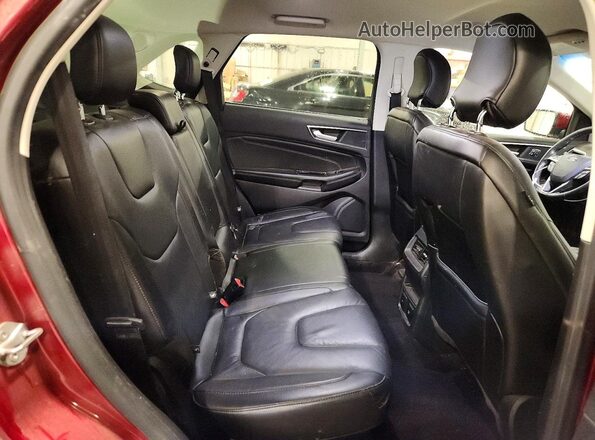 2FMPK4K99GBC11679 2016 FORD EDGE Красный Вид задней части салона
