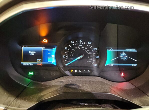 2FMPK4K99GBC11679 2016 FORD EDGE Красный Вид щитка приборов