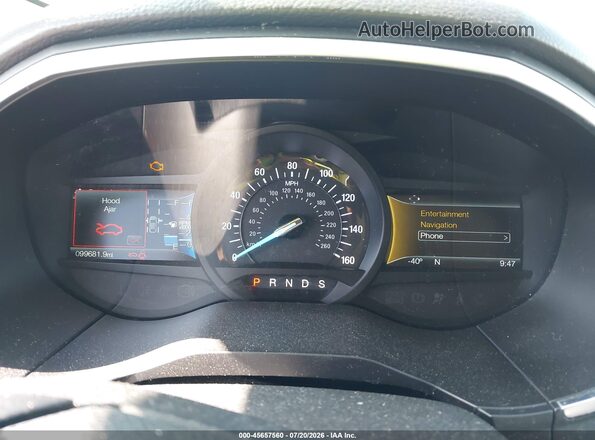 2FMPK4K99JBB58859 2018 FORD EDGE Белый Вид задних сидений