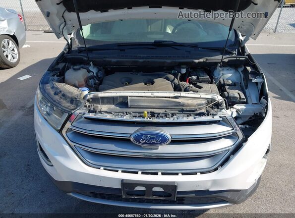 2FMPK4K99JBB58859 2018 FORD EDGE Белый Вид сзади