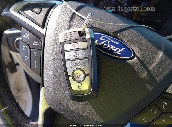 2FMPK4K99JBB58859 2018 FORD EDGE Белый Вид панели приборов