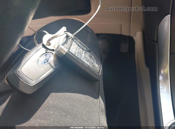 2FMPK4K99KBB12143 2019 FORD EDGE Синий Вид панели приборов