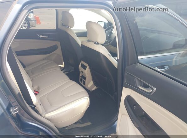 2FMPK4K99KBB12143 2019 FORD EDGE Синий Вид наклейки с VIN-кодом