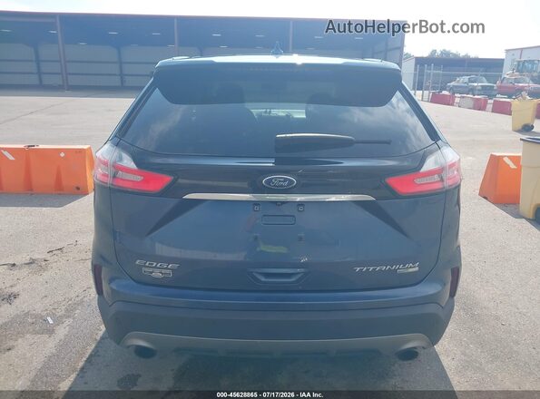2FMPK4K99KBB12143 2019 FORD EDGE Синий 