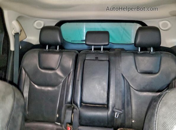 2FMPK4K99KBB58555 2019 FORD EDGE Black Vista de los asientos traseros