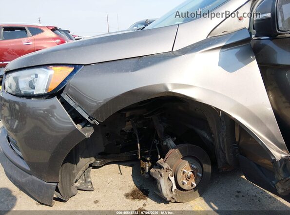 2FMPK4K99KBB89014 2019 FORD EDGE Gray Դիմացի տեսք