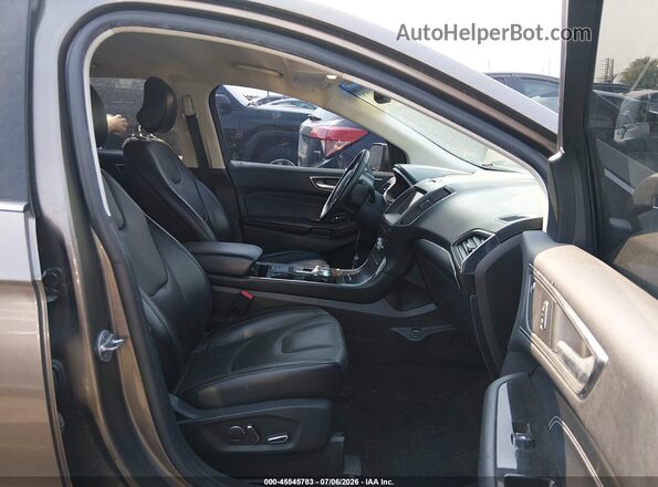2FMPK4K99KBB89014 2019 FORD EDGE Gray Սալոնի դիմացի տեսք