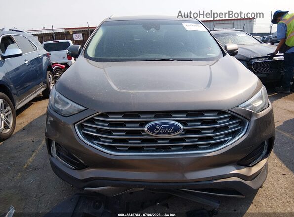 2FMPK4K99KBB89014 2019 FORD EDGE Gray Սալոնի հետևի տեսք