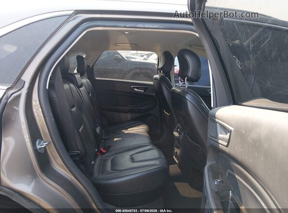 2FMPK4K99KBB89014 2019 FORD EDGE Gray VIN կոդի պիտակի տեսք