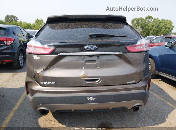 2FMPK4K99KBB89014 2019 FORD EDGE Gray 