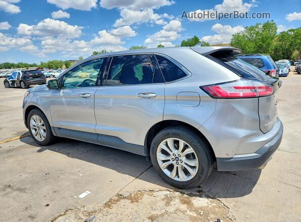 2FMPK4K99LBA72566 2020 FORD EDGE Silver უკანა მარცხენა