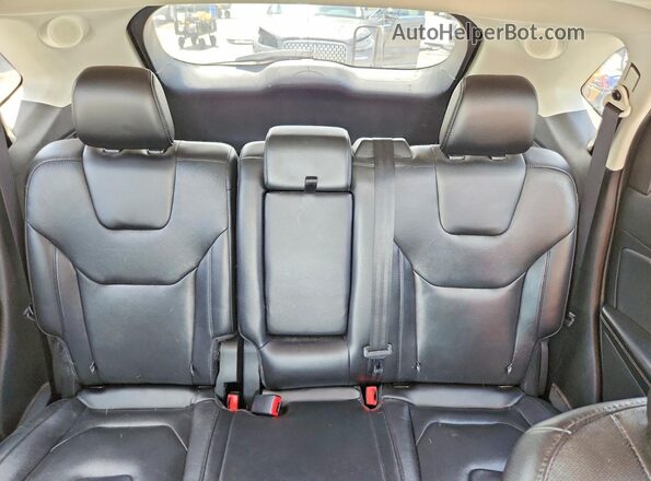 2FMPK4K99LBA72566 2020 FORD EDGE Silver უკანა სავარძლების ხედი