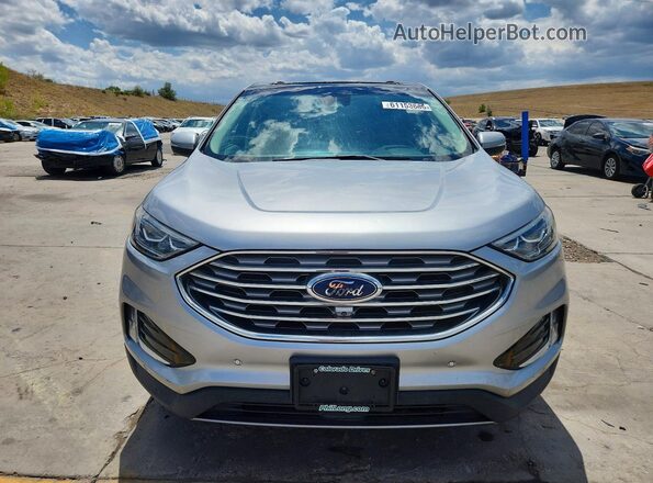 2FMPK4K99LBA72566 2020 FORD EDGE Silver წინა ხედი