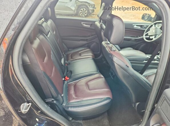 2FMPK4K99LBA75290 2020 FORD EDGE Black Вид задньої частини салону