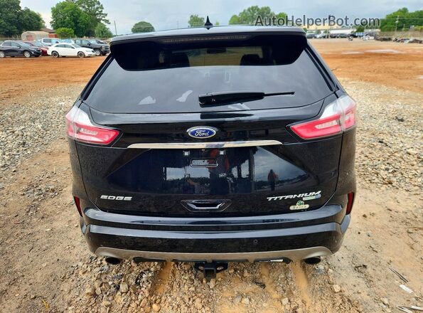 2FMPK4K99LBA75290 2020 FORD EDGE Black Вид ззаду