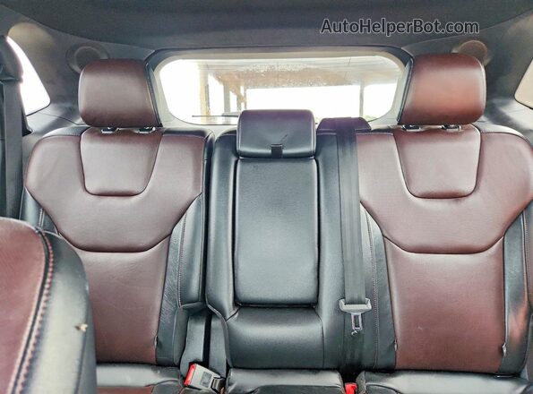 2FMPK4K99LBA75290 2020 FORD EDGE Black Вид задніх сидінь