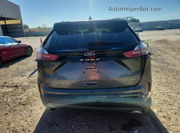2FMPK4K99MBA20954 2021 FORD EDGE Gray უკანა ხედი