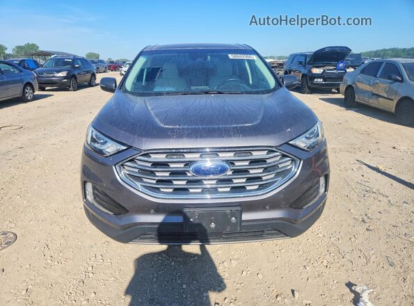 2FMPK4K99MBA20954 2021 FORD EDGE Gray წინა ხედი