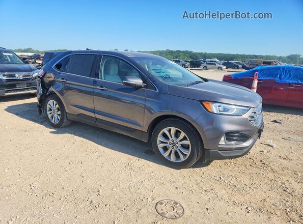 2FMPK4K99MBA20954 2021 FORD EDGE Gray წინა მარჯვენა