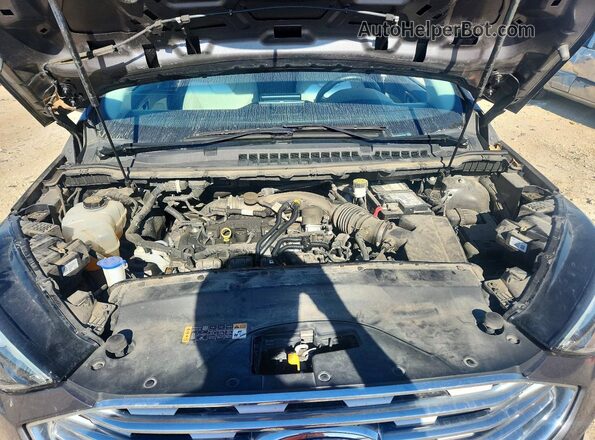 2FMPK4K99MBA20954 2021 FORD EDGE Gray ძრავის განყოფილების ხედი