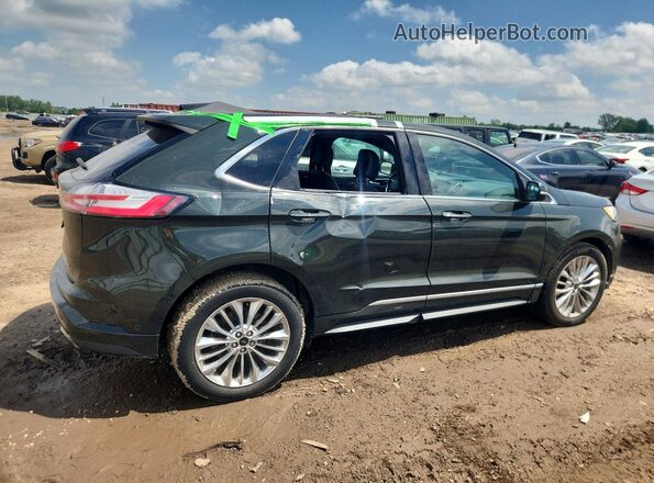 2FMPK4K99NBA42745 2022 FORD EDGE Green Задня права чверть