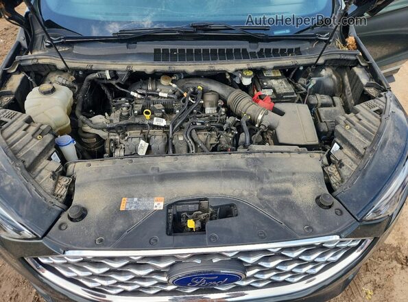 2FMPK4K99NBA42745 2022 FORD EDGE Green Вид задньої частини салону