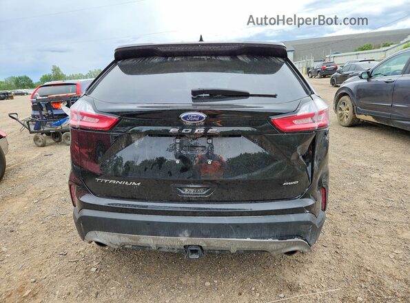 2FMPK4K99RBB27039 2024 FORD EDGE Черный Вид сзади