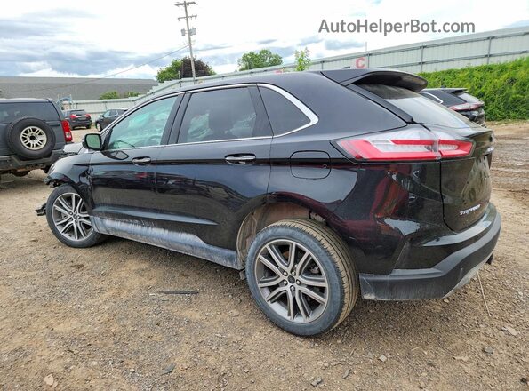2FMPK4K99RBB27039 2024 FORD EDGE Черный Задняя левая четверть