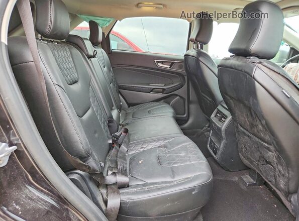 2FMPK4K99RBB27039 2024 FORD EDGE Черный Вид задней части салона