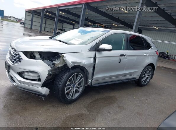 2FMPK4K9XKBB46429 2019 FORD EDGE Silver 
