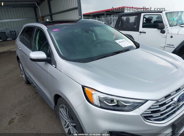 2FMPK4K9XKBB46429 2019 FORD EDGE Silver 