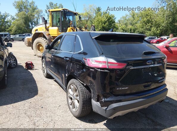 2FMPK4K9XKBC37524 2019 FORD EDGE Black უკანა მარცხენა