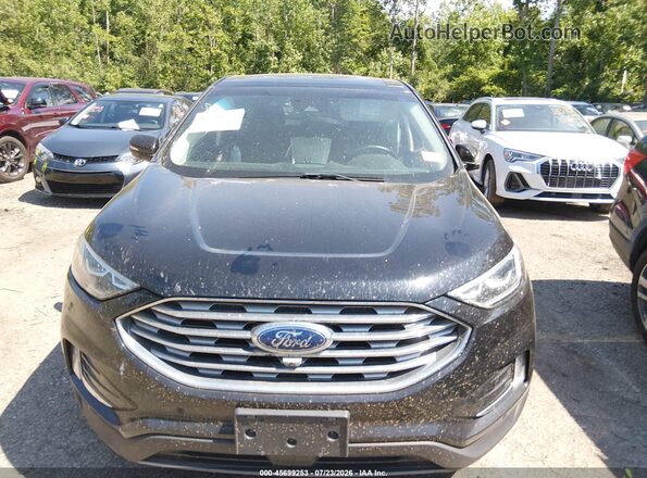 2FMPK4K9XKBC37524 2019 FORD EDGE Black ხელსაწყოთა პანელის ხედი