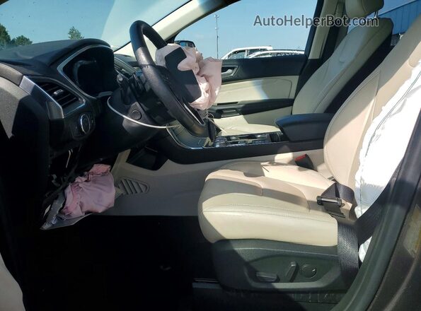 2FMPK4K9XLBA26082 2020 FORD EDGE Серый Вид салона спереди