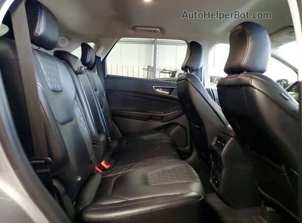 2FMPK4K9XPBA36603 2023 FORD EDGE Silver Vista interior trasera