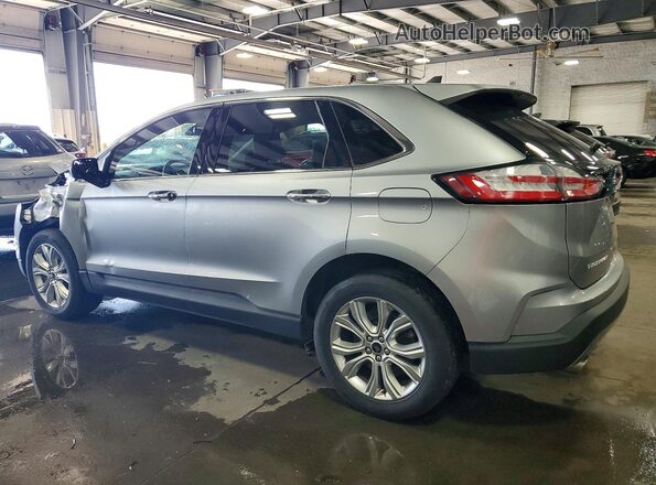 2FMPK4K9XPBA36603 2023 FORD EDGE Silver Trasero izquierdo