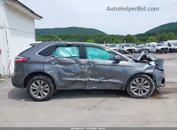 2FMPK4K9XRBA89904 2024 FORD EDGE Gray Սալոնի հետևի տեսք