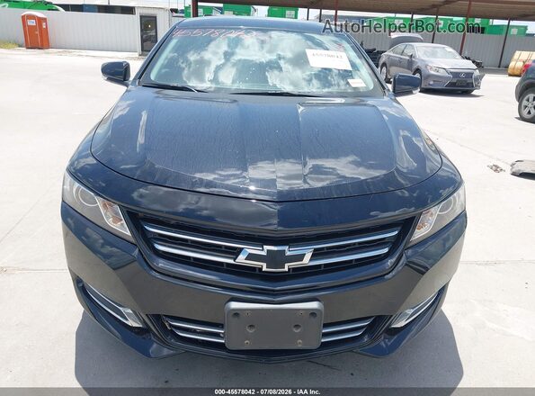 2G1105S30H9139404 2017 CHEVROLET IMPALA Black Front view