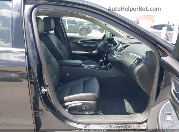 2G1105S30H9139404 2017 CHEVROLET IMPALA Black Front interior view