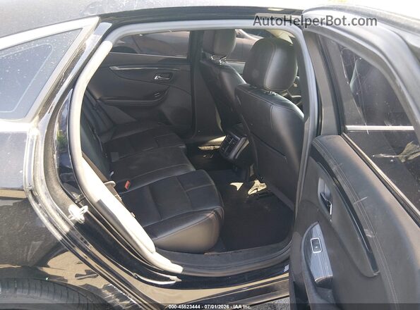 2G1105S30H9143498 2017 CHEVROLET IMPALA Black Widok naklejki z numerem VIN