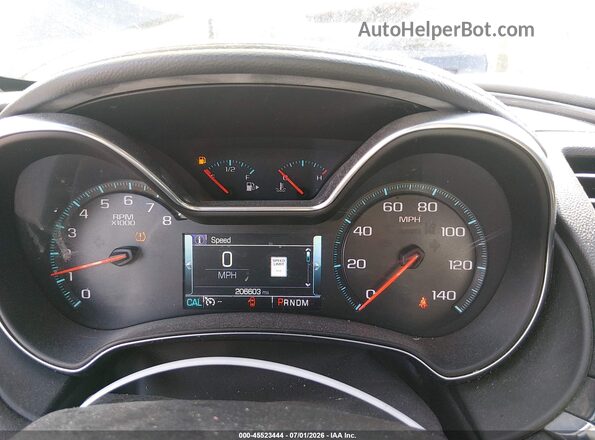 2G1105S30H9143498 2017 CHEVROLET IMPALA Black Widok tylnych siedzeń