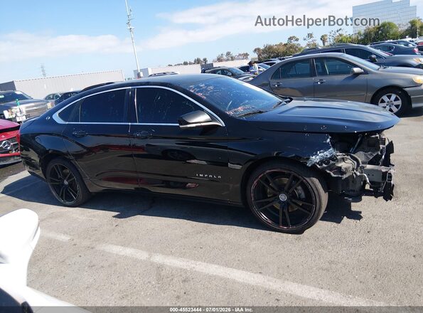 2G1105S30H9143498 2017 CHEVROLET IMPALA Black Widok wnętrza 360 stopni