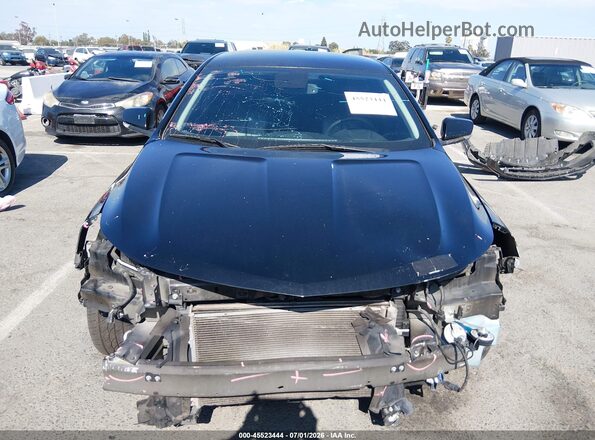 2G1105S30H9143498 2017 CHEVROLET IMPALA Black Widok wnętrza z tyłu