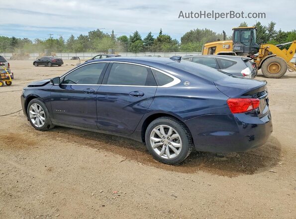 2G1105S30J9102696 2018 CHEVROLET IMPALA Blue Հետևի ձախ