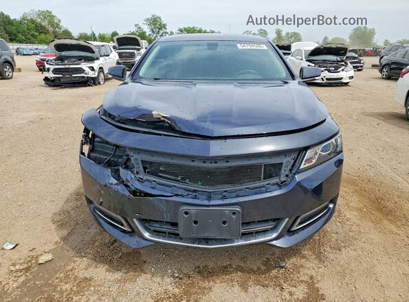2G1105S30J9102696 2018 CHEVROLET IMPALA Blue Դիմացի տեսք