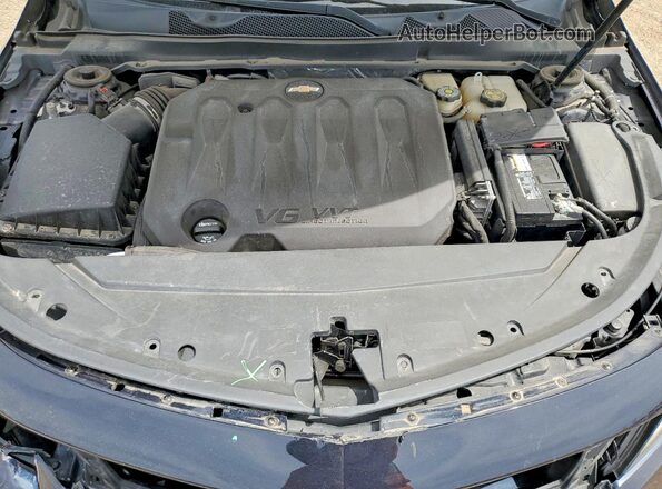 2G1105S30J9102696 2018 CHEVROLET IMPALA Blue Սալոնի հետևի տեսք
