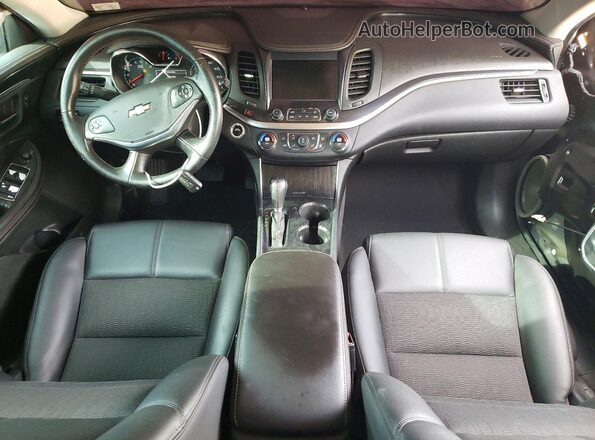 2G1105S30J9151574 2018 CHEVROLET IMPALA Серый Вид панели приборов